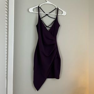 Dark purple Windsor Homecoming dress